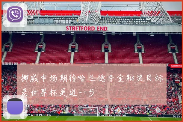 挪威中场期待哈兰德夺金靴奖目标是世界杯更进一步